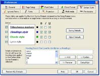 Auto Syntax Highlight options
